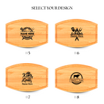 Cherry Cutting Board (B Curve-12"x18")