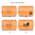 Cherry Cutting Board (A Curve-12"x18")