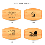 Cherry Cutting Board (B Curve-12"x18")