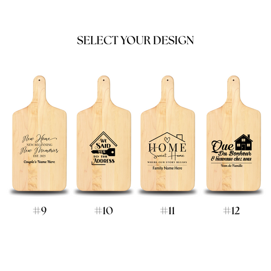 Maple Paddle Board 8" x 17"