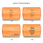 Cherry Cutting Board (A Curve-12"x18")