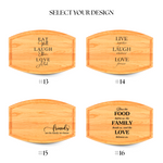 Cherry Cutting Board (B Curve-12"x18")