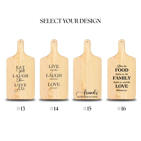 Maple Paddle Board 8" x 17"