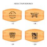 Cherry Cutting Board (B Curve-12"x18")