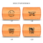 Cherry Cutting Board (A Curve-12"x18")