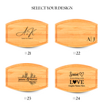 Cherry Cutting Board (B Curve-12"x18")