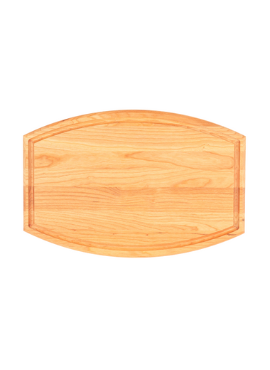 Cherry Cutting Board (B Curve-12"x18")