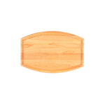 Cherry Cutting Board (B Curve-12"x18")